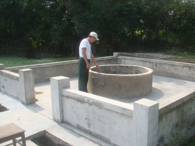 Bé gái hơn 2 tháng tuổi tử vong dưới giếng làng Hà Tĩnh