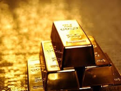 Giá vàng chạm đáy 1 tháng do lo ngại Fed tăng lãi suất