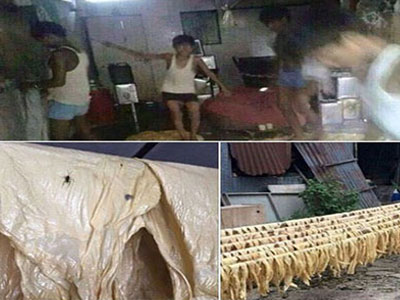 Sự thật về bức ảnh váng đậu bẩn gây rúng động