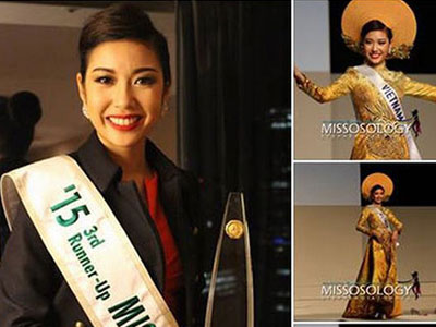 Thúy Vân tiếp tục nhận giải thưởng lớn sau khi giành ngôi Á hậu Quốc tế 2015
