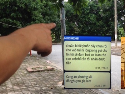 Hà Nội: Kẻ bắt cóc bé trai ra điều kiện "buộc tiền vào dây chun"