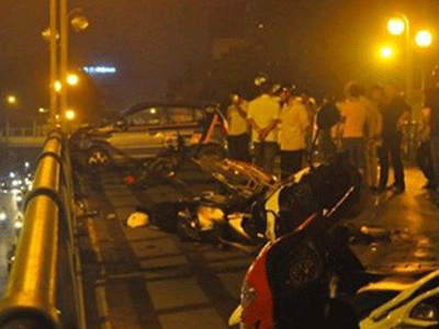 Hà Nội: Khởi tố vụ "taxi đâm loạn xạ trên cầu vượt"