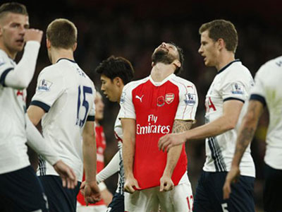 Hòa 1-1 Tottenham, Arsenal mất cơ hội đánh chiếm ngôi đầu