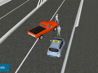 Video 3D mô phỏng tai nạn trên cầu Thái Hà - Tây Sơn