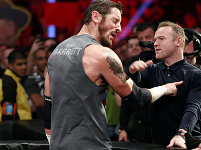 Bị chế nhạo, Rooney tát lật mặt đô vật