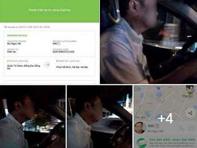 Cô gái trẻ “tố” tài xế đi đường vòng và quát tháo khách, đại diện GrabTaxi nói gì?