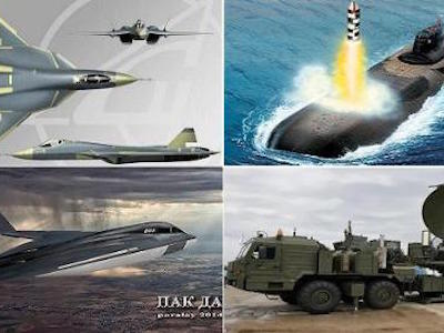 Báo Mỹ chọn 5 vũ khí Nga mạnh nhất trong tương lai