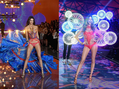 Dàn chân dài nóng bỏng trong show nội y Victoria's Secret