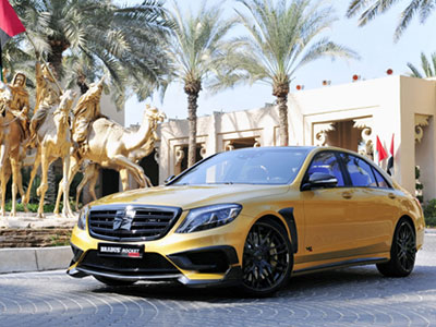 Mercedes S-class siêu xa xỉ toàn vàng