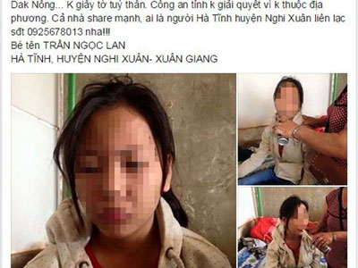 Sự thật bất ngờ về thiếu nữ 16 tuổi bị lừa bán sang Trung Quốc