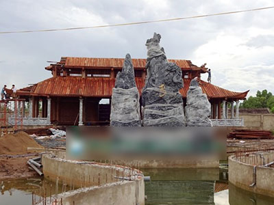 Cận cảnh ngôi nhà thờ Tổ trăm tỷ của danh hài Hoài Linh