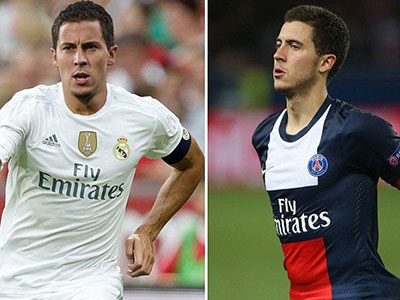 PSG "đại chiến" với Real giành chữ ký Hazard