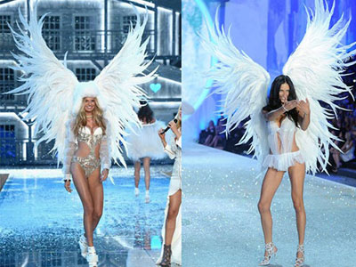 Victoria's Secret Fashion Show 2015 bị bóc mẽ dùng lại cánh cũ và "xịt" hơn mọi năm
