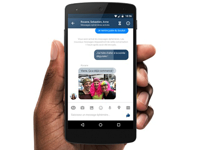 Facebook bắt đầu thử nghiệm tin nhắn tự hủy tại Pháp