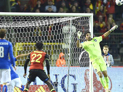 Italy thua Bỉ 1-3: Đau đầu vì hàng thủ