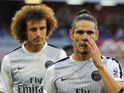 Cavani, David Luiz không muốn trở lại Paris sau vụ khủng bố