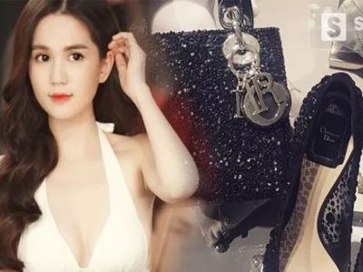 Bị chê dùng hàng nhái, Ngọc Trinh chi nửa tỷ mua hàng hiệu