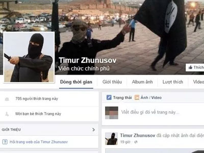 Cơ quan chức năng vào cuộc xử lý các trang Facebook giả thành viên khủng bố IS
