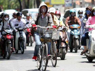 Hà Nội trời nắng, nhiệt độ tăng cao
