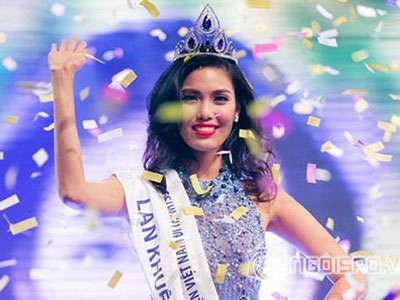 Lan Khuê được bầu chọn làm Á hậu 1 Miss World 2015