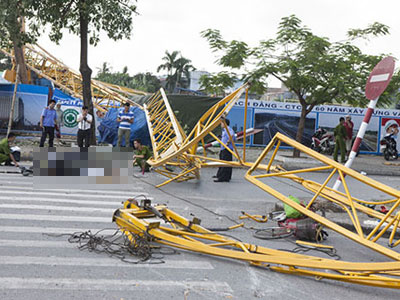 Hải Phòng tổ chức họp báo vụ sập cần cẩu kinh hoàng