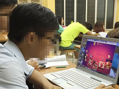 Ký túc xá, giảng đường thành "đấu trường" game
