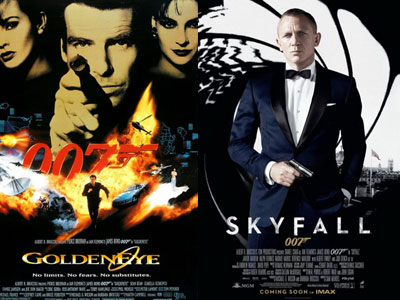 10 tập phim James Bond được yêu thích nhất