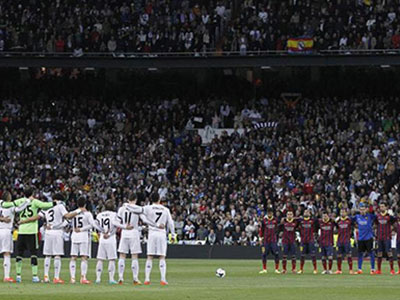 3000 cảnh sát, ba vành đai ngăn khủng bố trận El Clasico