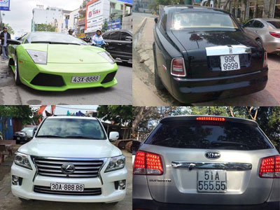 Top xế sang biển độc tại Việt Nam