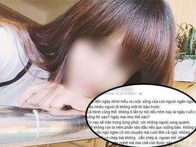 Giật mình dòng status buồn chán của nữ sinh xinh đẹp trước khi bị đâm chết