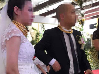Cô dâu trải lòng về đám cưới đầy vàng chấn động Nam Định