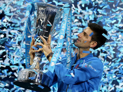 Djokovic lần thứ tư liên tiếp thắng Giải ATP World Tour Finals