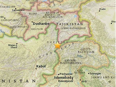 Pakistan lại rung chuyển vì động đất 6,2 độ richter
