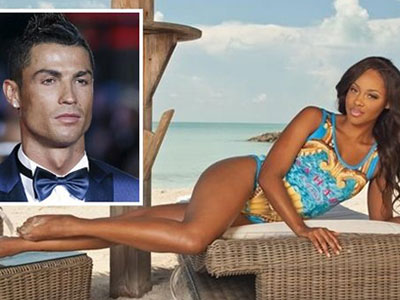 C. Ronaldo dính nghi án qua đêm với Hoa hậu