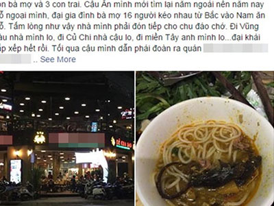 Thực khách vụ chuột chết trong nồi lẩu lên tiếng