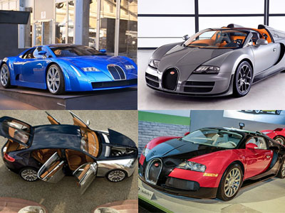 10 siêu xe Bugatti đắt nhất thế giới