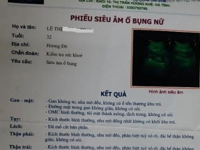 Sau siêu âm bệnh nhân kêu "mất nội tạng", phòng khám bị phạt nặng
