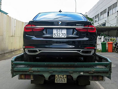 BMW 740Li đời mới đầu tiên ra biển số tại Việt Nam