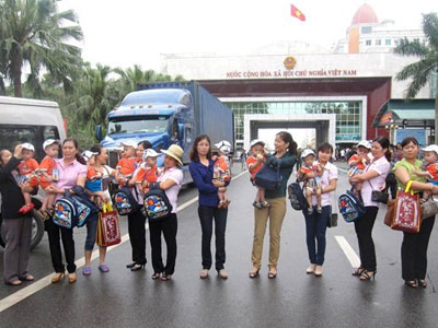 Gỡ thông tin không chính xác về 12 bé bị bắt cóc