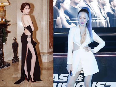 Sao Việt và những bộ váy cut out táo bạo