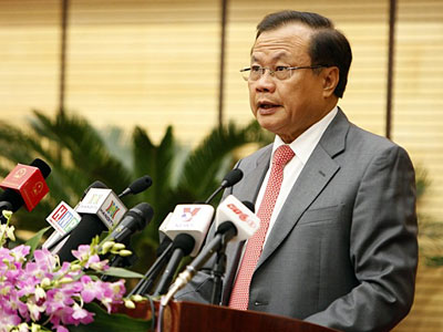 Bộ Chính trị đồng ý ông Nguyễn Thế Thảo thôi làm Chủ tịch Hà Nội