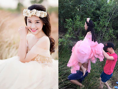 Thúy Vi trần tình vụ ngồi trên cổ đàn ông, trốn học chạy show