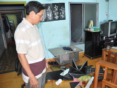 Nhóm thanh niên xông vào nhà đập phá và bắt cóc bé gái bốn tuổi