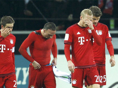 Bayern thua đậm, đứt mạch bất bại tại Bundesliga