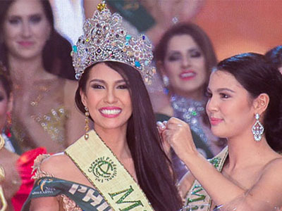 Người đẹp Philippines đăng quang Hoa hậu Trái đất 2015