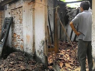 Say rượu, con đánh cha tử vong rồi đốt xác phi tang