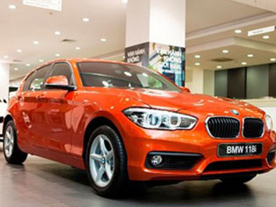 Cận cảnh hatchback BMW Series 1 nhỏ xinh