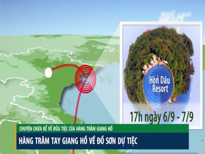 Đại tiệc quy tụ 500 giang hồ có các "anh chị" ở nước ngoài