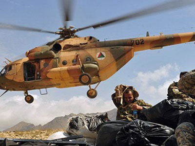 Mỹ "nhờ" Nga bảo dưỡng máy bay trực thăng Mi-17 cho Afghanistan