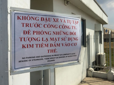 Tin mới vụ "kẻ biến thái" dùng kim tiêm đâm 9 nữ công nhân